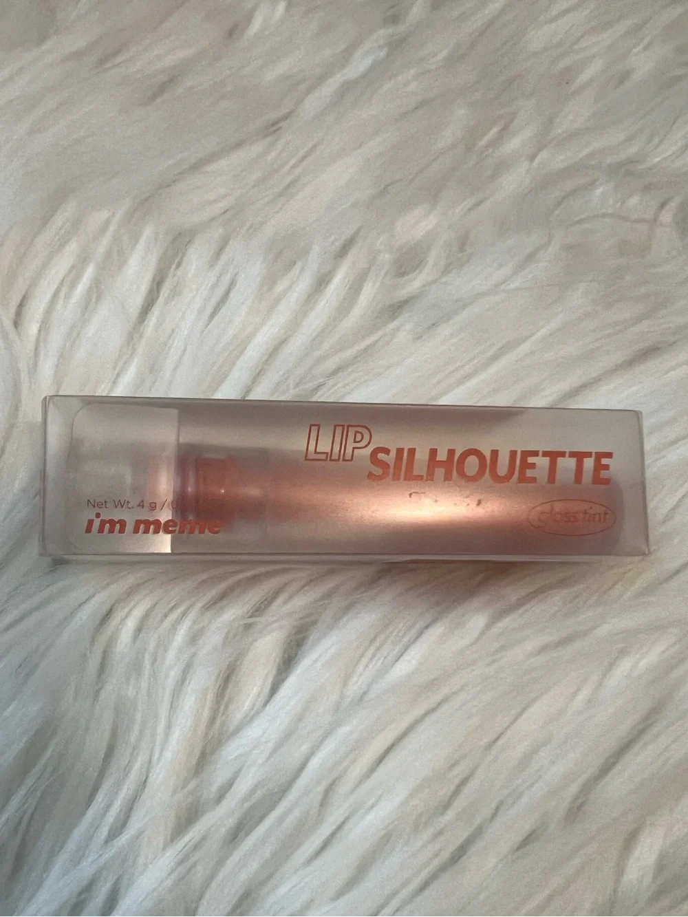 5/$35 NWT I'M MEME LIP SILHOUETTE GLOSS TINT 02 NEWTRO CORAL